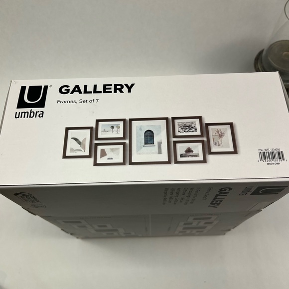 Umbra Gallery Frame Set - Rich Walnut - Picture 7 of 9